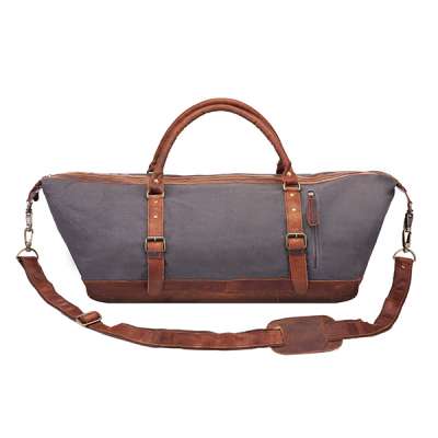 Fashionable leisure expandable travel bag with shoe compartment travel