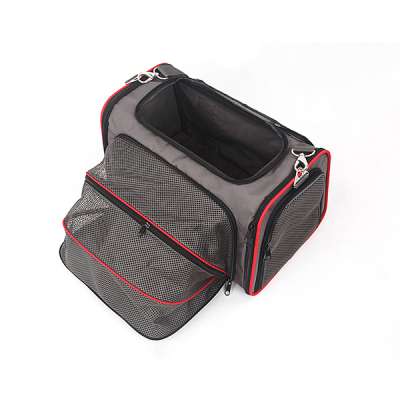 Out door recycled pet backpack portable pet backpack folding pet travel bag for dog