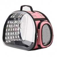 Portable Pet Carrier Space Capsule Design New Transparent Breathable Cleaning Cat bag